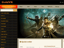 Tablet Screenshot of goldvk.com